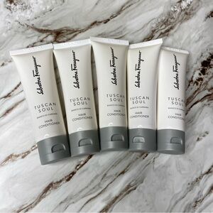 Salvatore Ferragamo Tuscan Soul hair conditioner travel size bundle of five